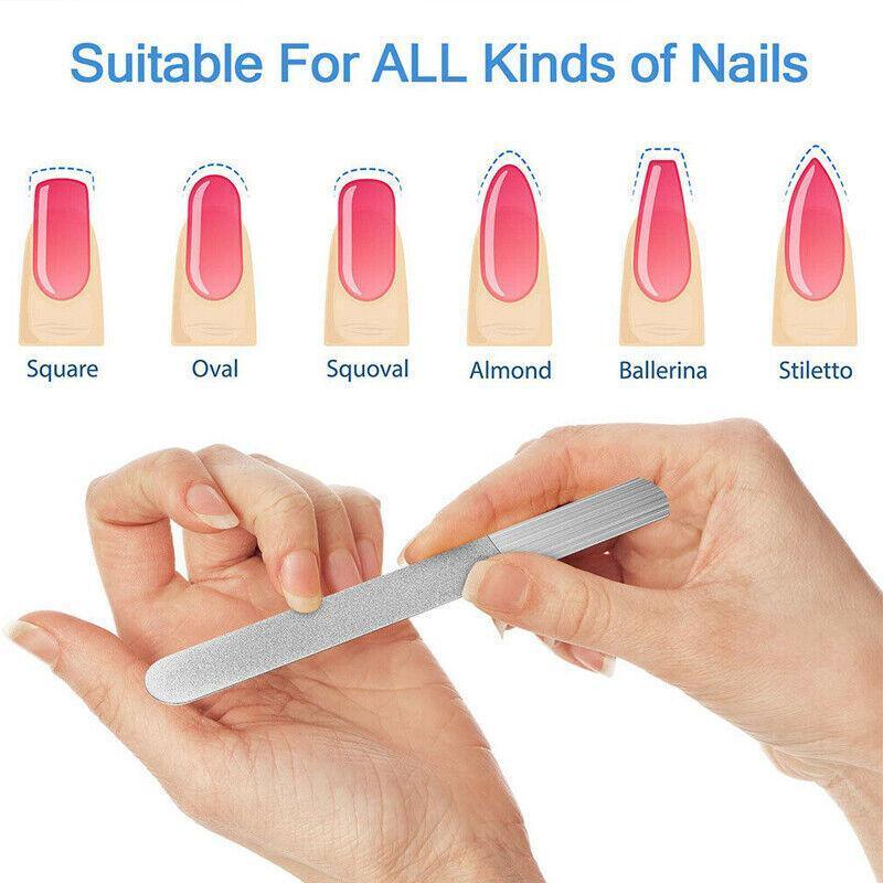 Diamond Nail File for Hand Foot Care Manicure Podiatry Tool 20.2cm - 1PC 4