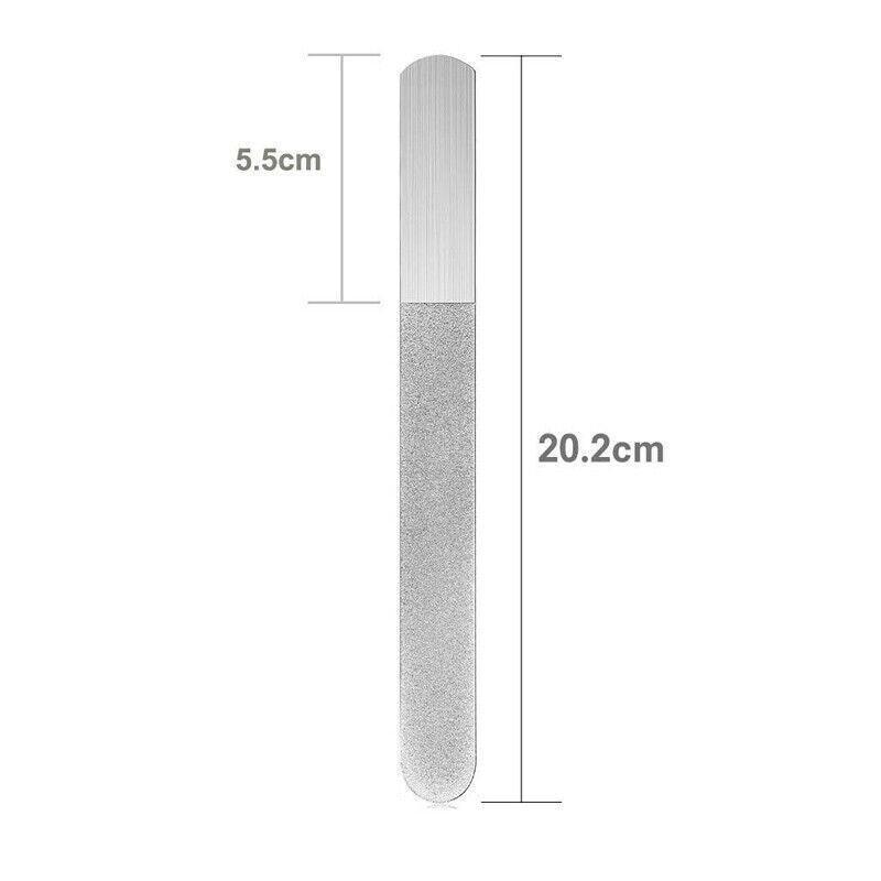 Diamond Nail File for Hand Foot Care Manicure Podiatry Tool 20.2cm - 3PCS 3