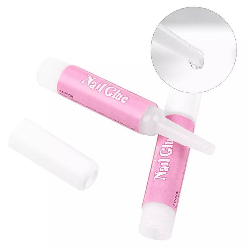 Nail Glue Adhesive 2g for Fake Nails Tips Acrylic Nail Art Strong Bond 2 to 50PCS - 50PCS 4