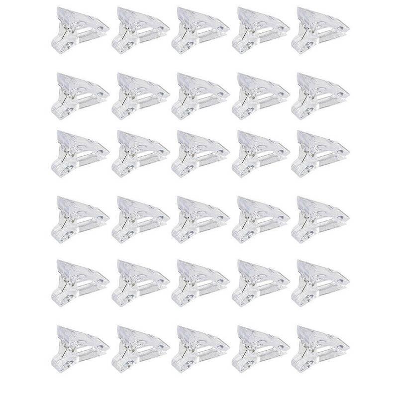 5-50Pcs Nail Tips Clip Clamps For Poly Gel Quick Building Extension Builder Tool - 5PCS 9