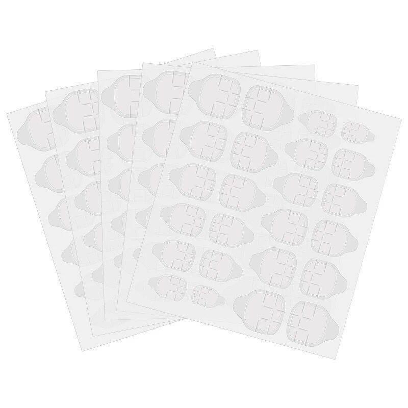 24-2400PCS Double Sided Adhesive Press On Nail Stickers Clear Tape Glue Tabs - 1PC (24xNail Stickers) 7