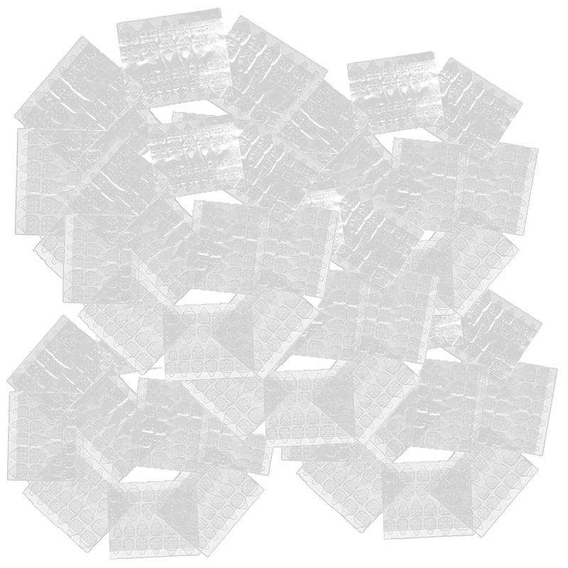 24-2400PCS Double Sided Adhesive Press On Nail Stickers Clear Tape Glue Tabs - 1PC (24xNail Stickers) 10