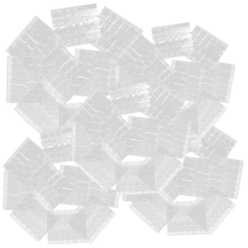 24-2400PCS Double Sided Adhesive Press On Nail Stickers Clear Tape Glue Tabs - 1PC (24xNail Stickers) 11