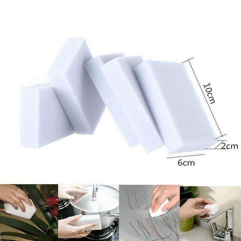 100PCS/200PCS Nano Magic Sponge Eraser Melamine Cleaning Pads - 100PCS 3