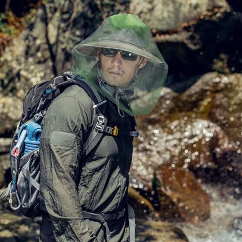 Outdoor Mosquito Head Net Fly Insect Bug Protector for Camping Hiking Fishing 4