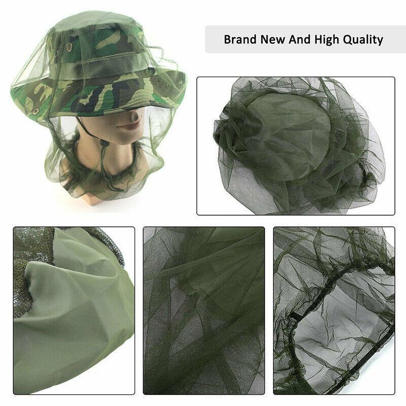 Outdoor Mosquito Head Net Fly Insect Bug Protector for Camping Hiking Fishing 5