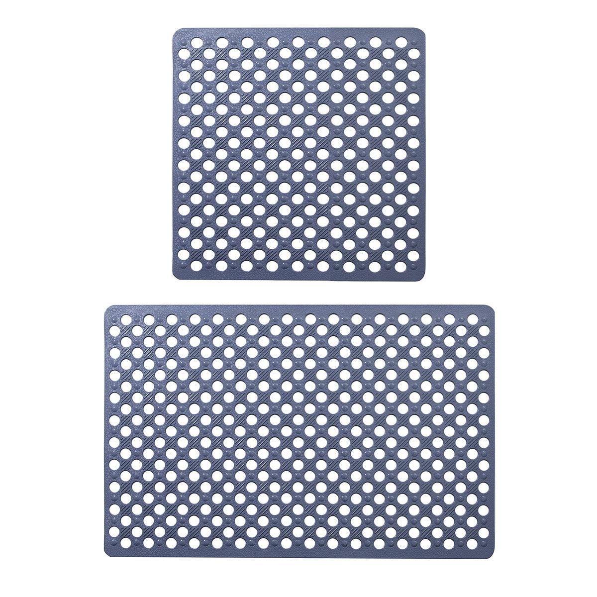 Extra Large Non-Slip Bathroom Mat Anti-Drop Shower Floor Mat Bath Rug Soft Touch - 43-75cm