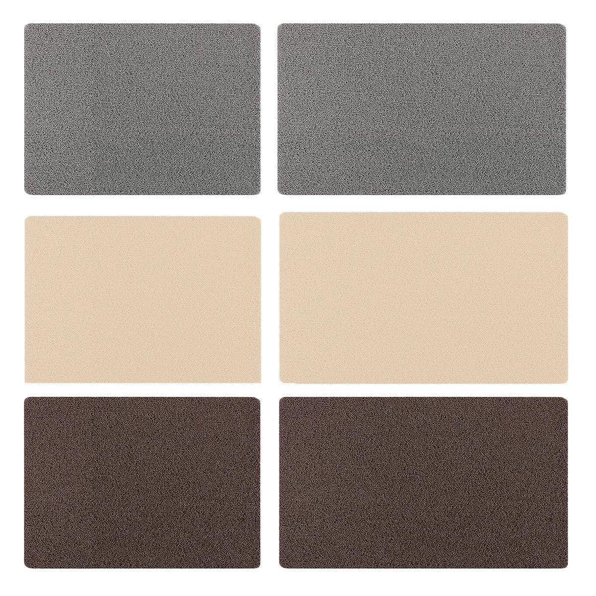 Anti Slip Bathroom Mat Non Slip Shower Floor Mat Quick Dry Soft Comfortable Rug - Beige-40x60cm