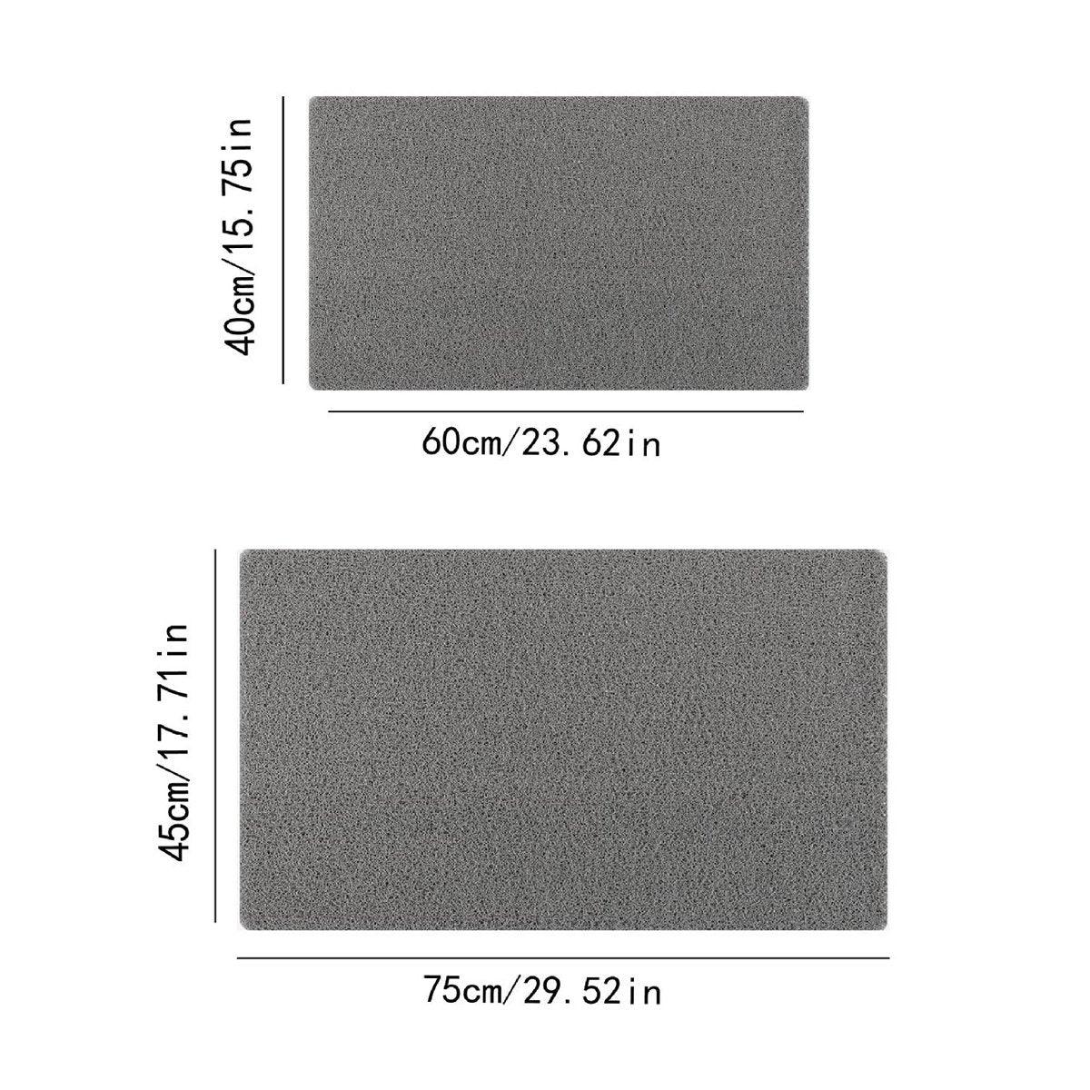 Anti Slip Bathroom Mat Non Slip Shower Floor Mat Quick Dry Soft Comfortable Rug - Beige-45x75cm 3