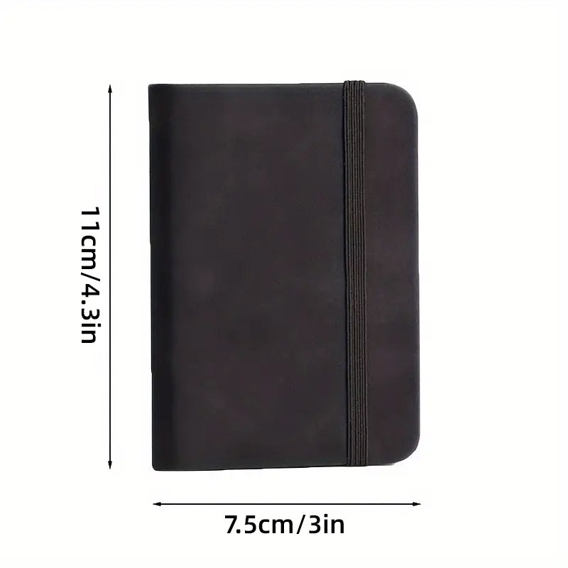 10pcs Mini Pocket Notebook A7 Small Portable Notepad for Office School Use - Green 3