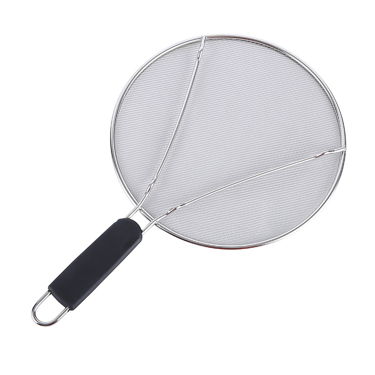 Stainless Steel Mesh Cover Anti Scald Filter Screen Anti Splash Lid For Kitchen - 29cm 6