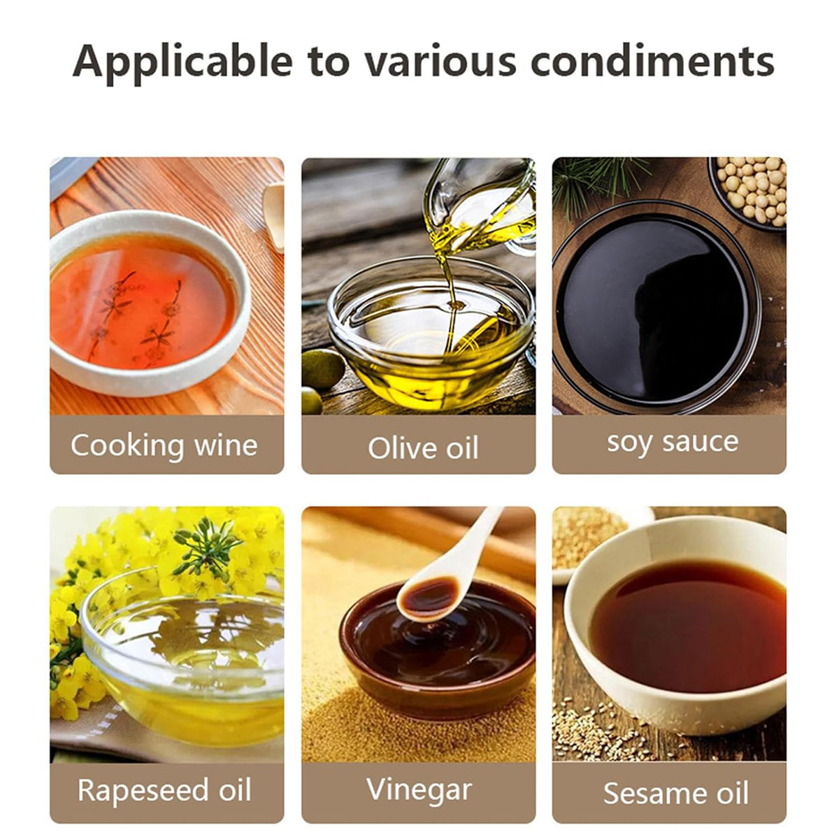 Olive Oil Sprayer Dispenser Cooking Baking BBQ Spray Bottle Kitchen Tool Sprayer 5