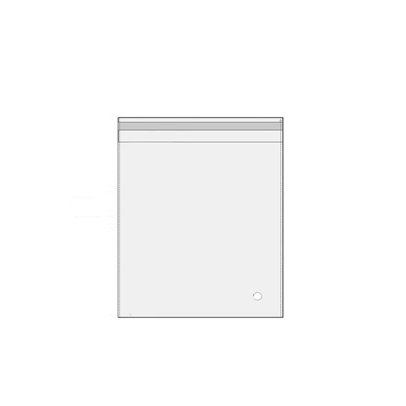 100Pcs Self-Adhesive Clear Opp Cellophane Bags with Air Hole - 8*10+3cm 6