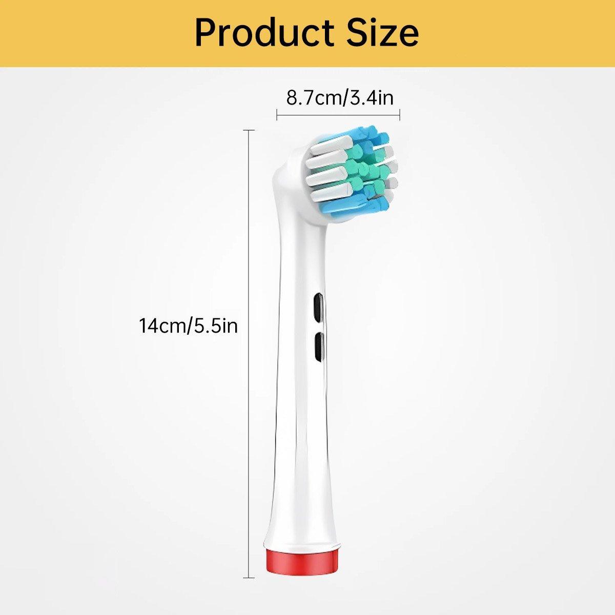 20pcs Electric Toothbrush Heads Replacement For Oral B Braun Models Series 3