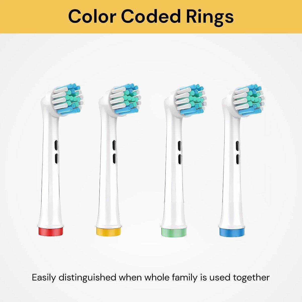 20pcs Electric Toothbrush Heads Replacement For Oral B Braun Models Series 5