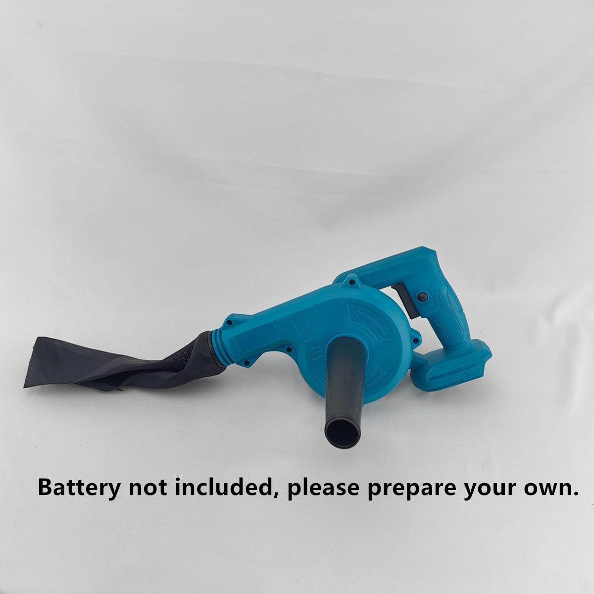 Portable Cordless Air Blower Leaf Dust Tool 1080W 19000 RPM Li-ion Battery 4