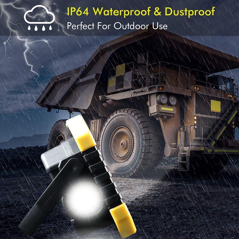 9000Lm Solar Cob Led Light Rechargeable Outdoor Camping Work Torch Flood Lamp Au 3