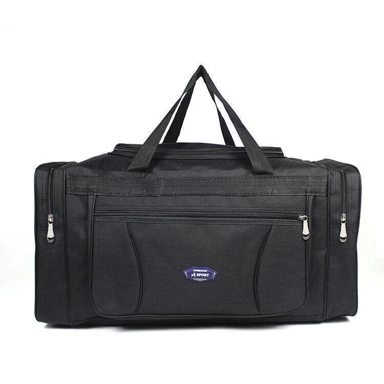 Large Capacity Waterproof Travel Luggage Bag Lightweight Foldable Handbag - Small-Black 11