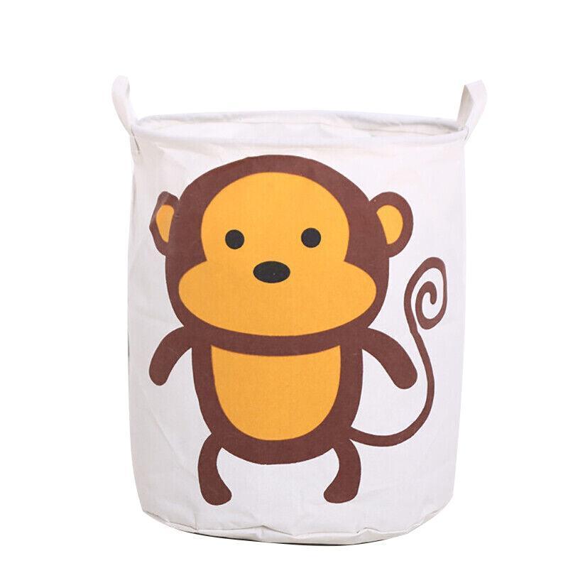 Collapsible Laundry Hamper Basket Storage Clothes Bag Washing Bin Toy Organiser - 03 12