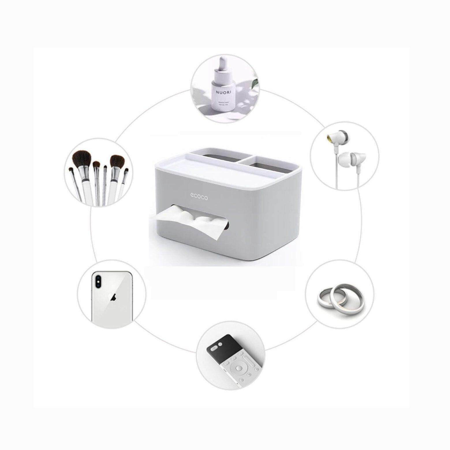 Tissue Box Cover Table Napkin Paper Case Car Holder Storage Organizer Dispenser 3