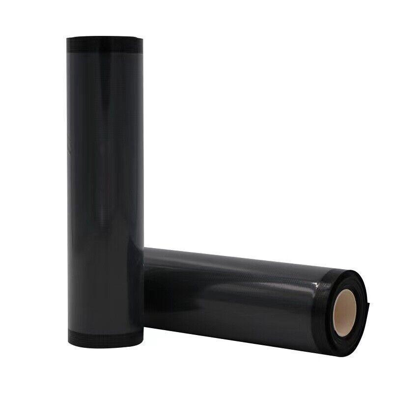 Black Vacuum Food Sealer Seal Bags Rolls Saver Storage Commercial 20/28Cm*5M - 20cm* 5m* 1 Roll