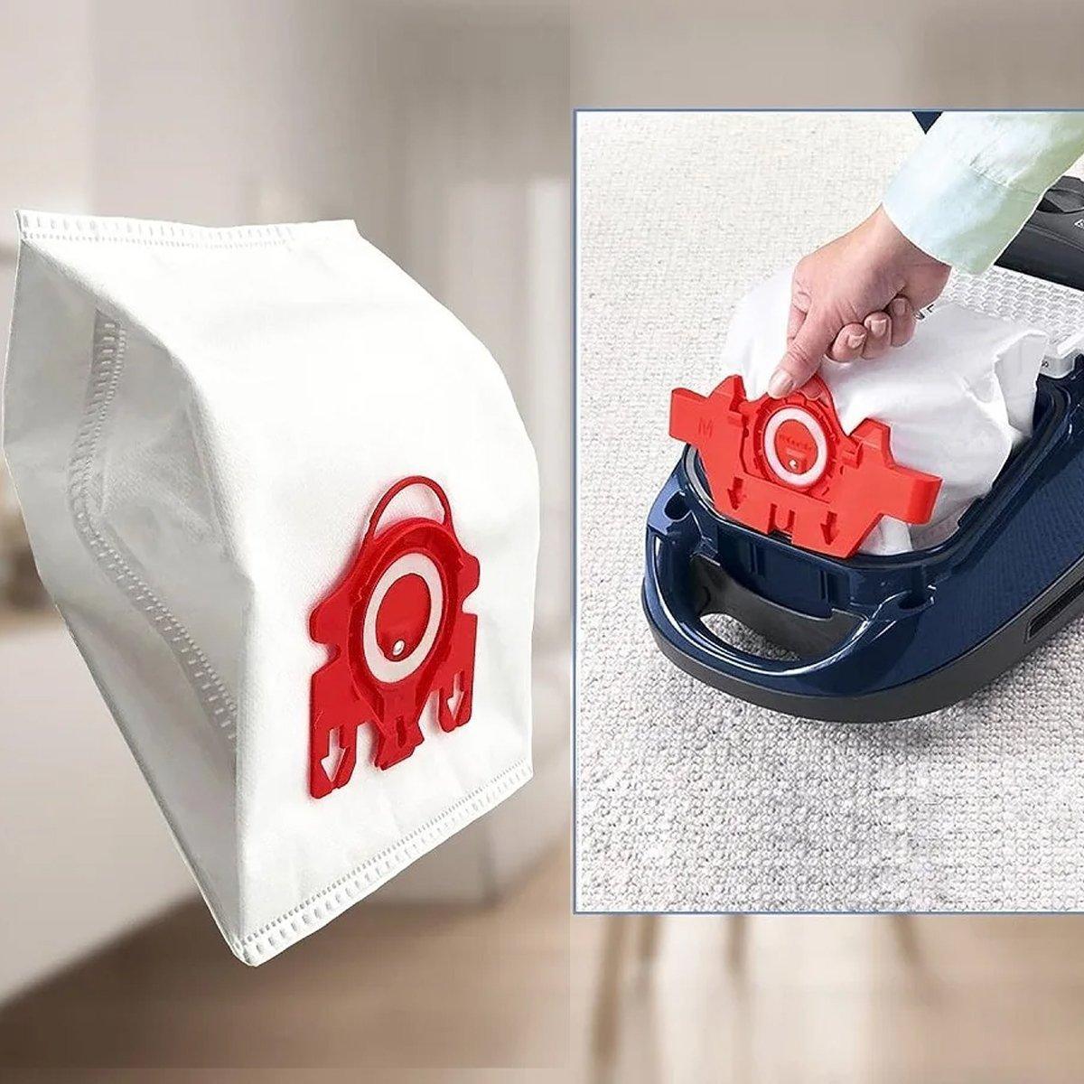 12x Vacuum Cleaner Bags for Miele 3D GN Complete C2 C3 S2 S5 S8 S5211 Models - Blue 4