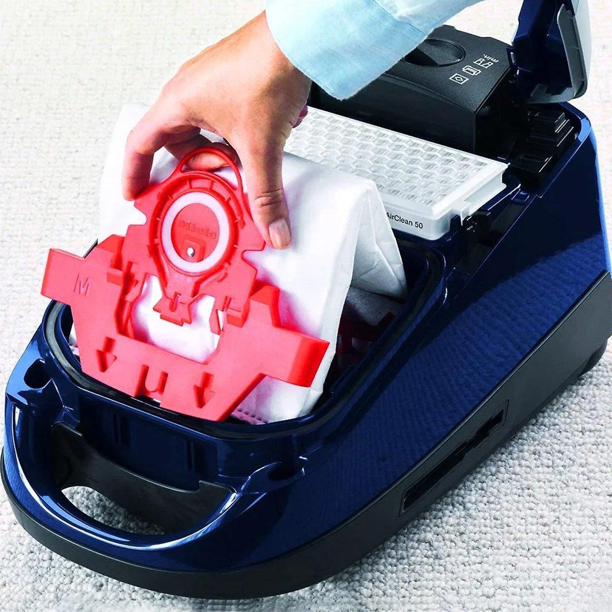 12x Vacuum Cleaner Bags for Miele 3D GN Complete C2 C3 S2 S5 S8 S5211 Models - Blue 5