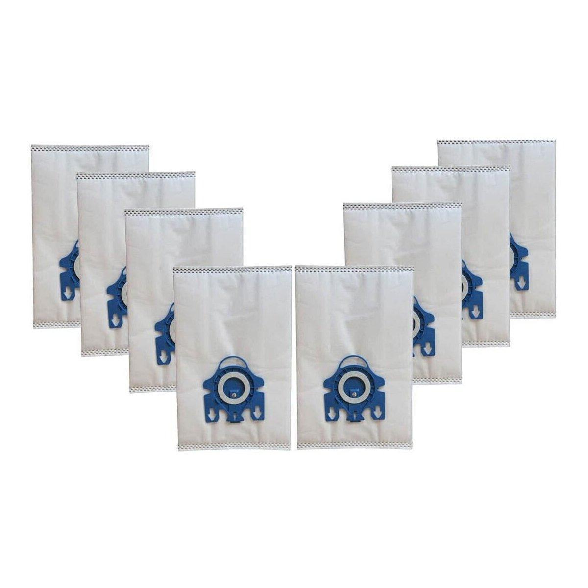 12x Vacuum Cleaner Bags for Miele 3D GN Complete C2 C3 S2 S5 S8 S5211 Models - Blue 7