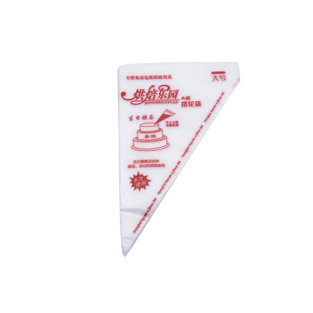 100-200Pcs Disposable Piping Bags For Cake Decor Icing Frosting Piping Nozzles - Red-Small *100 PCS 10