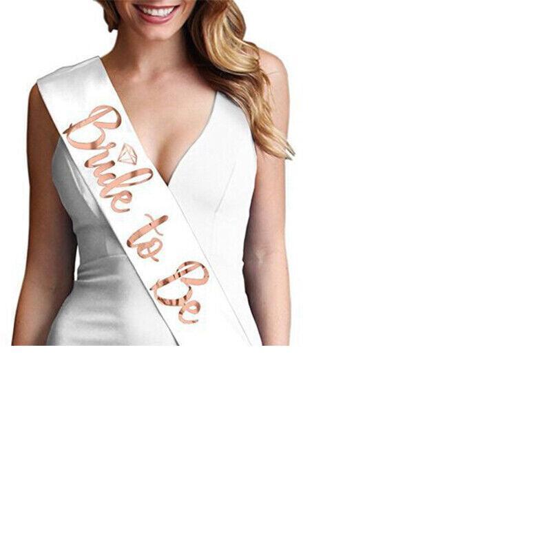 Bride To Be Hen Veil Sash Tiara Hens Night Bridal Shower Kitchen Tea Accessories - Package 5 12