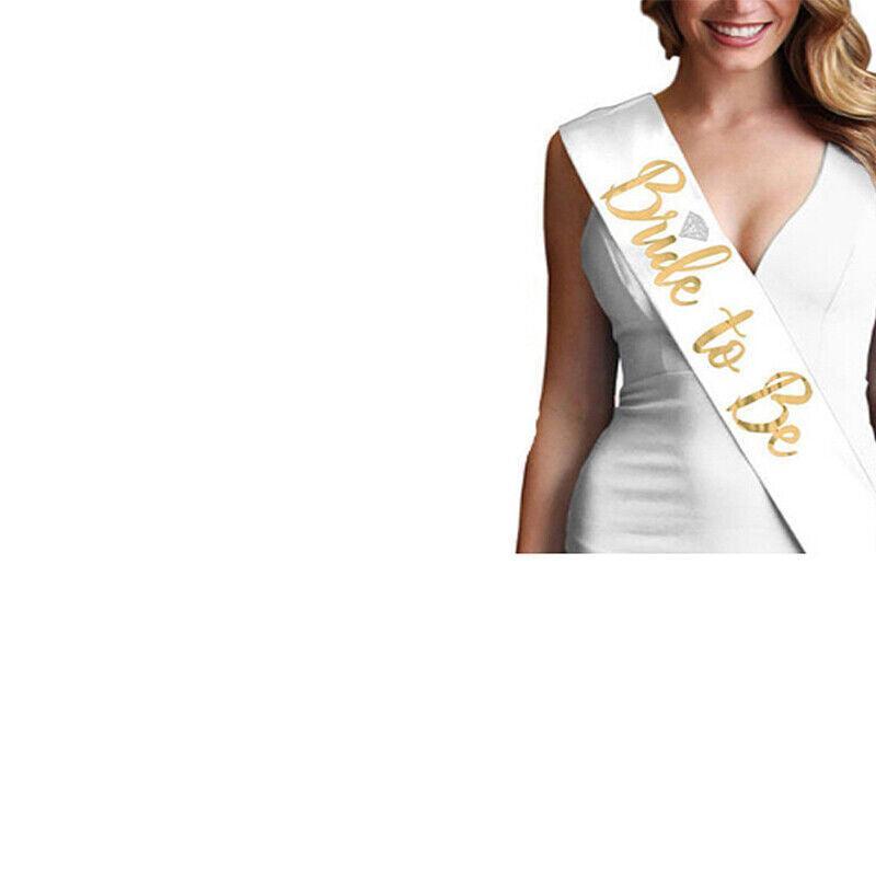 Bride To Be Hen Veil Sash Tiara Hens Night Bridal Shower Kitchen Tea Accessories - Package 6 13