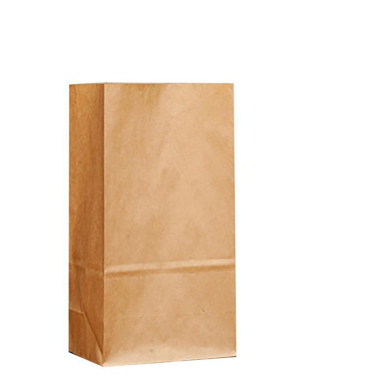 Brown Kraft Paper Bags Take Away Food Lolly Grocery Buffet Craft Gift Market Bag - 12X 7 X 21.5CM 7