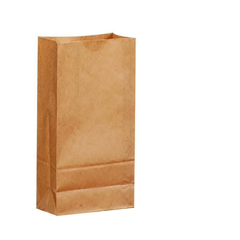 Brown Kraft Paper Bags Take Away Food Lolly Grocery Buffet Craft Gift Market Bag - 12X 7 X 21.5CM 10