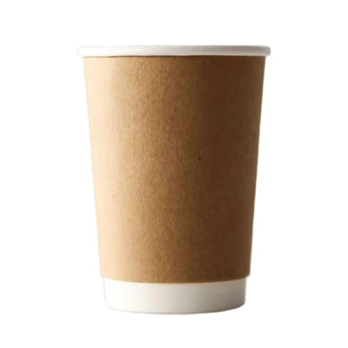 50pcs Disposable Coffee Paper Cups Hot Drink Cups 8/12/16oz for Beverage Use - 8 oz 8