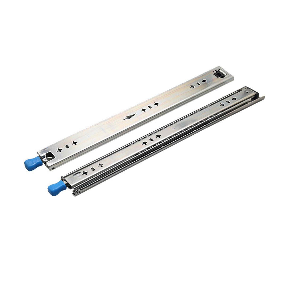 1 Pair Locking Drawer Slides Heavy Duty 120kg Runners Trailer 16 18 20 22 Inch - 16inch/400mm 7