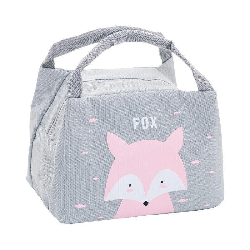Portable Insulated Thermal Lunch Box Carry Tote Picnic Case Storage Bag 21x17x15cm - B04 (21x17x15cm) 10