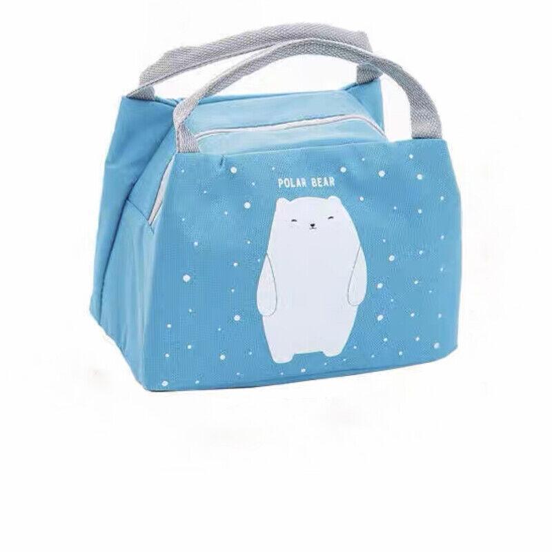 Portable Insulated Thermal Lunch Box Carry Tote Picnic Case Storage Bag 21x17x15cm - C02 (21x17x15cm) 9