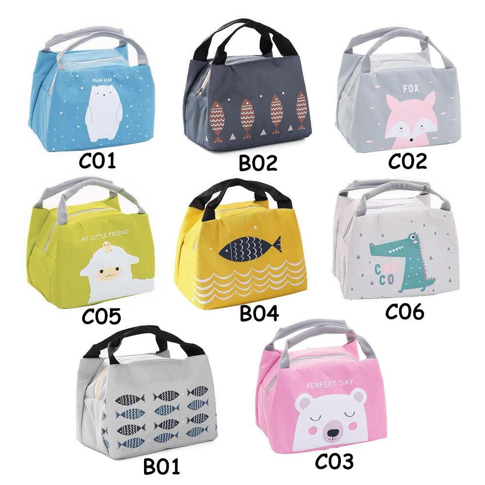 Portable Insulated Thermal Lunch Box Carry Tote Picnic Case Storage Bag 21x17x15cm - C05 (21x17x15cm) 3