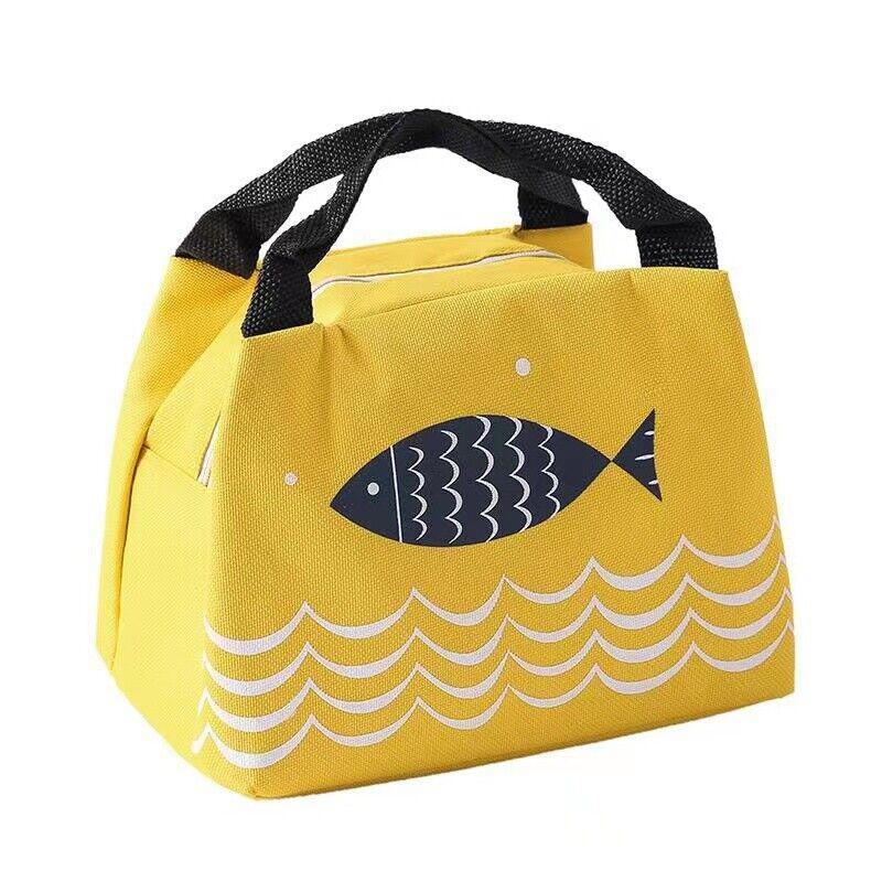 Portable Insulated Thermal Lunch Box Carry Tote Picnic Case Storage Bag 21x17x15cm - C05 (21x17x15cm) 8