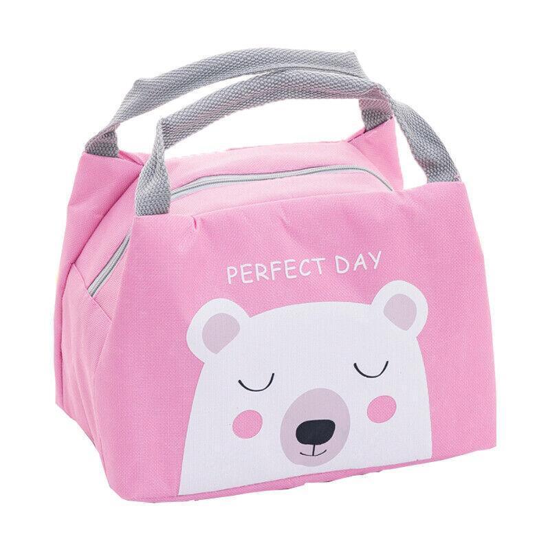 Portable Insulated Thermal Lunch Box Carry Tote Picnic Case Storage Bag 21x17x15cm - C05 (21x17x15cm) 11