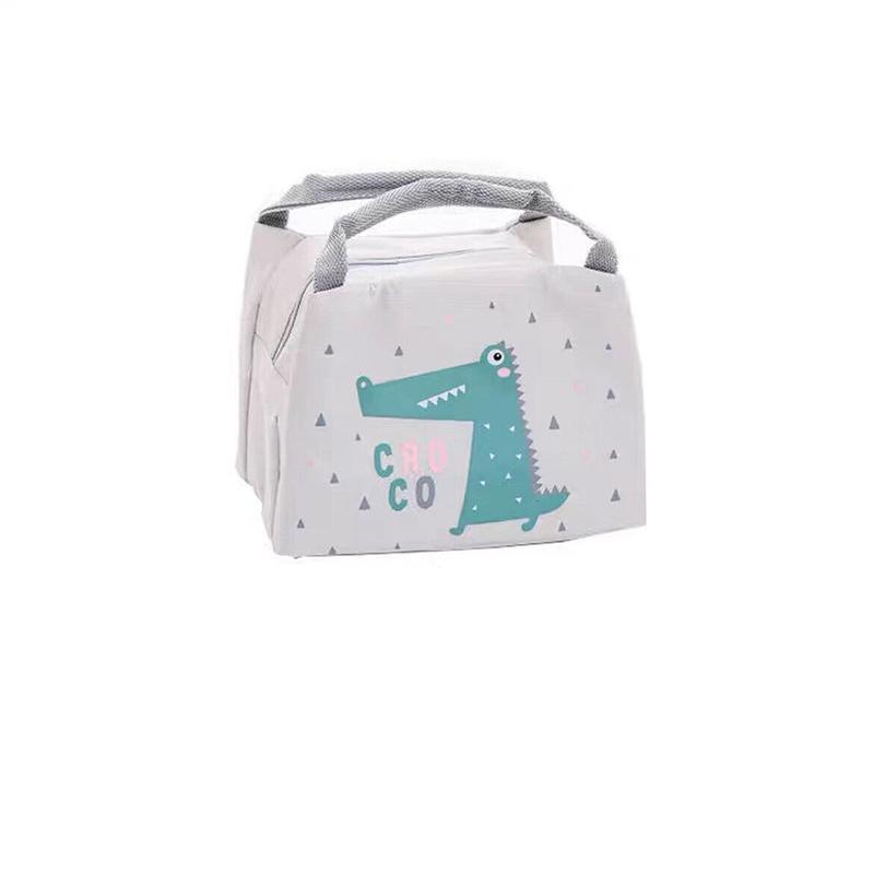 Portable Insulated Thermal Lunch Box Carry Tote Picnic Case Storage Bag 21x17x15cm - C05 (21x17x15cm) 13