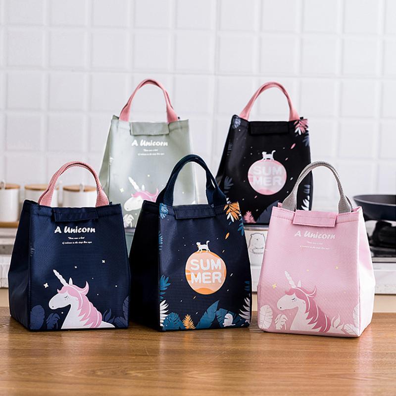 Portable Insulated Thermal Lunch Box Carry Tote Picnic Case Storage Bag 18x24x15cm - E03 (18x24x15cm) 5