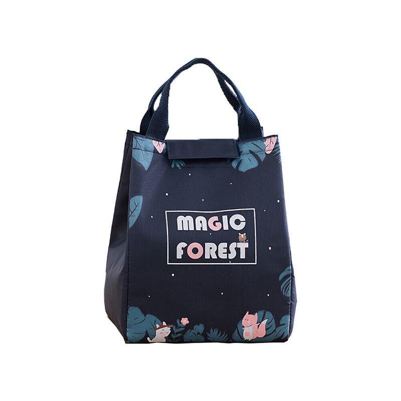 Portable Insulated Thermal Lunch Box Carry Tote Picnic Case Storage Bag 18x24x15cm - E05 (18x24x15cm) 13