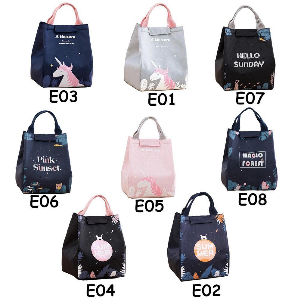 Portable Insulated Thermal Lunch Box Carry Tote Picnic Case Storage Bag 18x24x15cm - E07 (18x24x15cm) 3