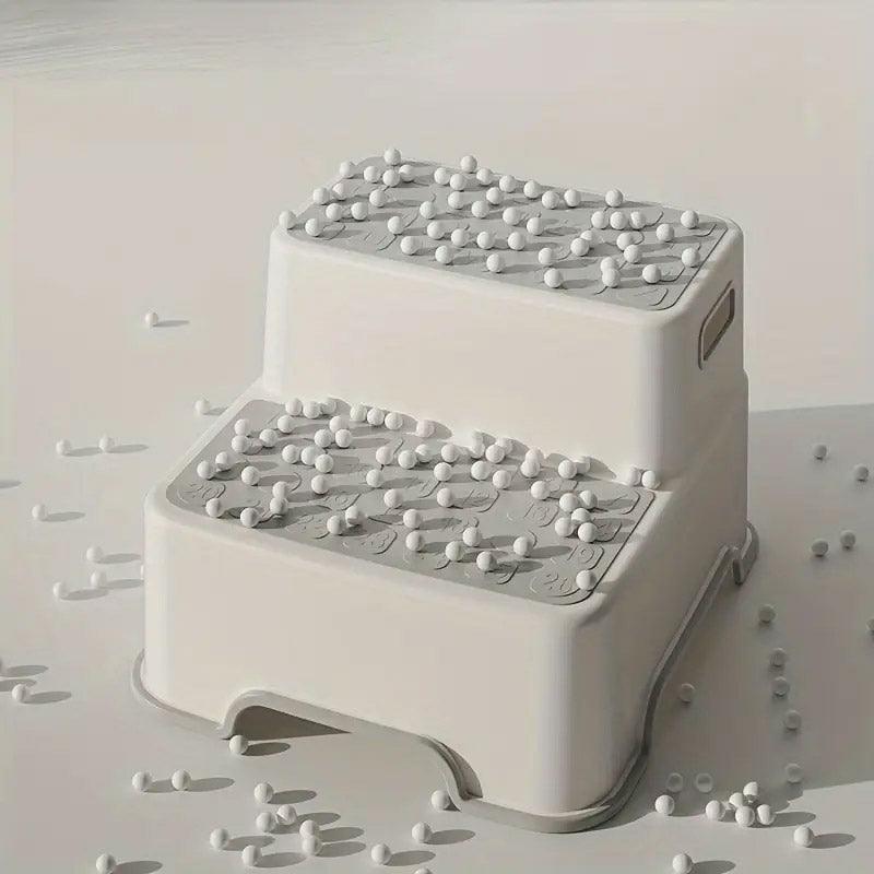 Bathroom Step Stool Booster for Washing Hands and Reaching Sinks Easily 5