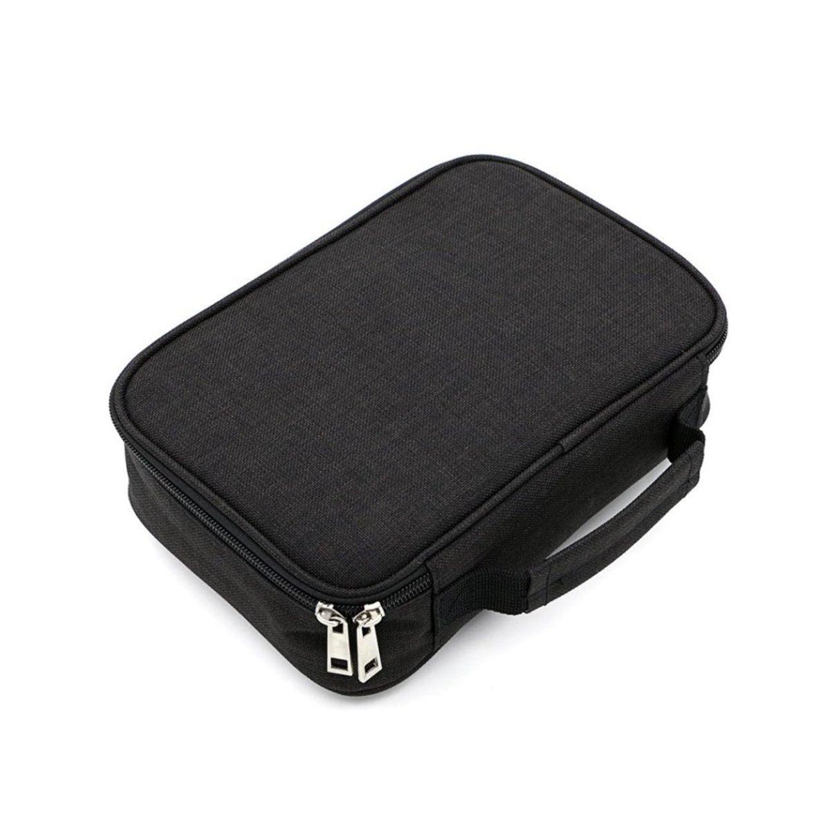 Large Capacity Waterproof Pen Pouch Pencil Case Student Stationery Storage Bag - Black 11