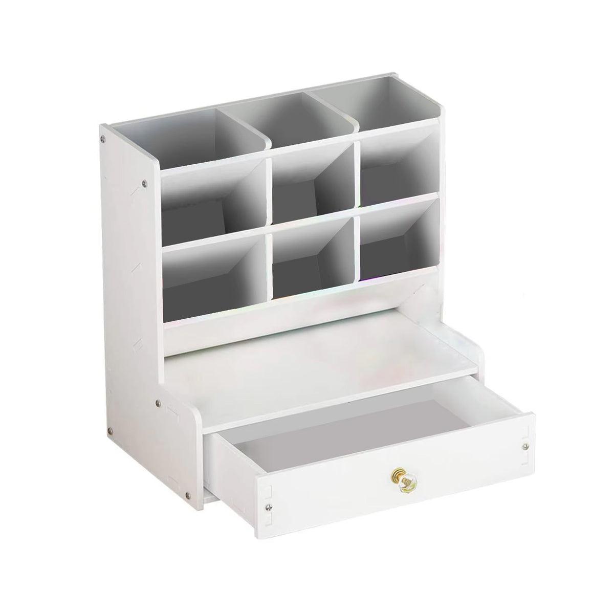 Office Desk Organizer Storage Drawer Pen Pencil Holder DIY Case Storage Rack