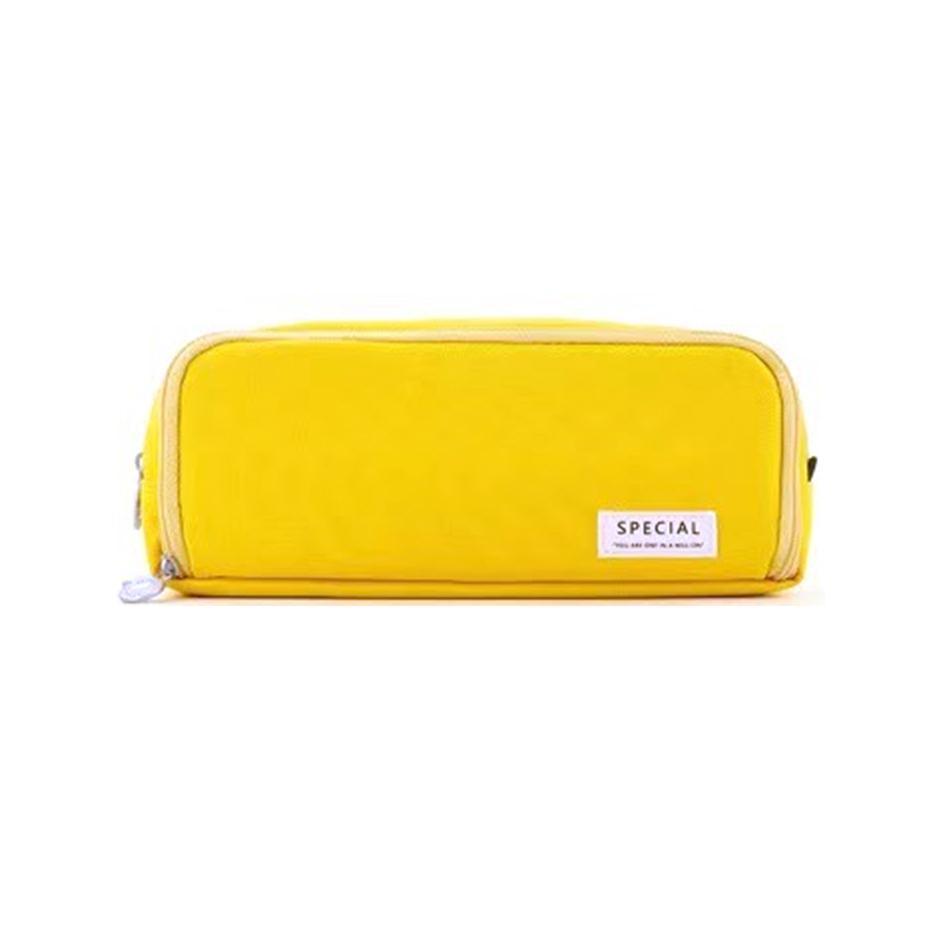 Zipper Pencil Case Large Capacity Storage Bag School Stationery Makeup Organizer - Dot 8