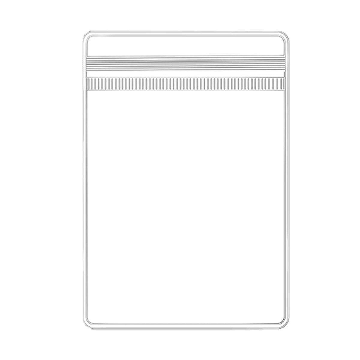 100pcs PVC Self-Sealing Jewelry Bags Anti-Oxidation Storage Dustproof Bags - 12*12cm 8