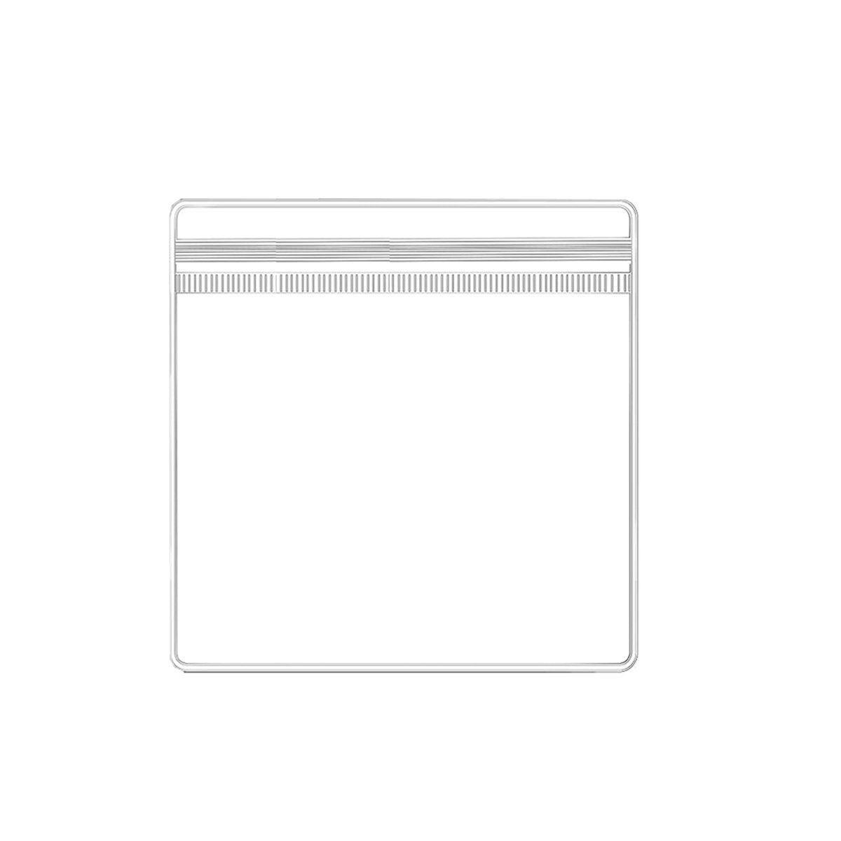 100pcs PVC Self-Sealing Jewelry Bags Anti-Oxidation Storage Dustproof Bags - 12*12cm 13